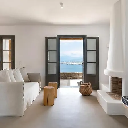 Отель Platinum Paros - 4 Bedrooms - Indigo - Sea View & Private Pool - Naousa 4*
